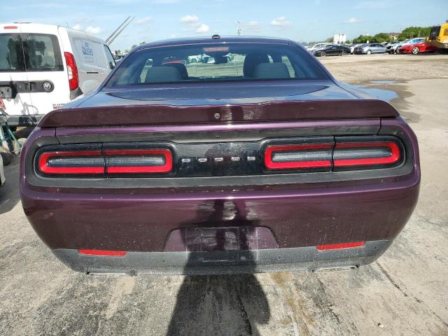 2C3CDZJG6NH233759 - 2022 DODGE CHALLENGER GT PURPLE photo 6