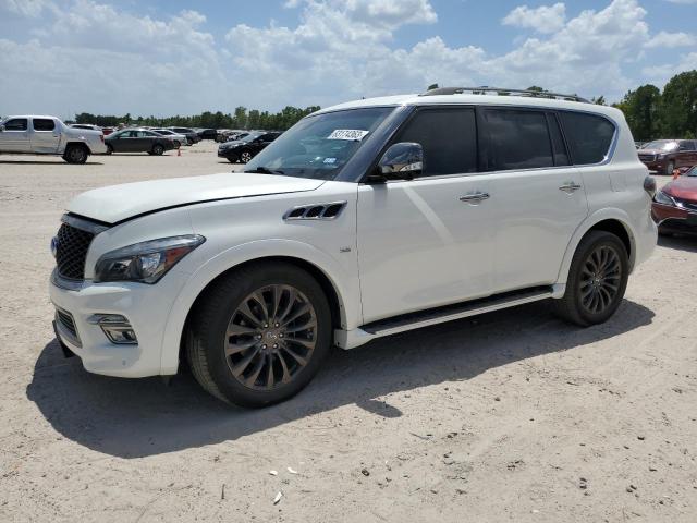 JN8AZ2NE6H9160616 - 2017 INFINITI QX80 BASE WHITE photo 1