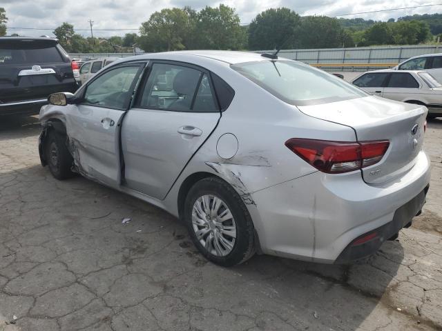 3KPA24AB2KE158744 - 2019 KIA RIO S GRAY photo 2