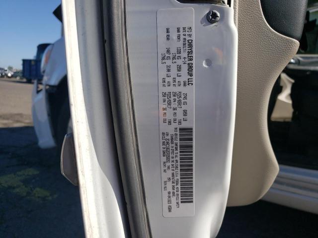 2C4RC1BG2ER358261 - 2014 CHRYSLER TOWN & COU TOURING 白色 照片 10