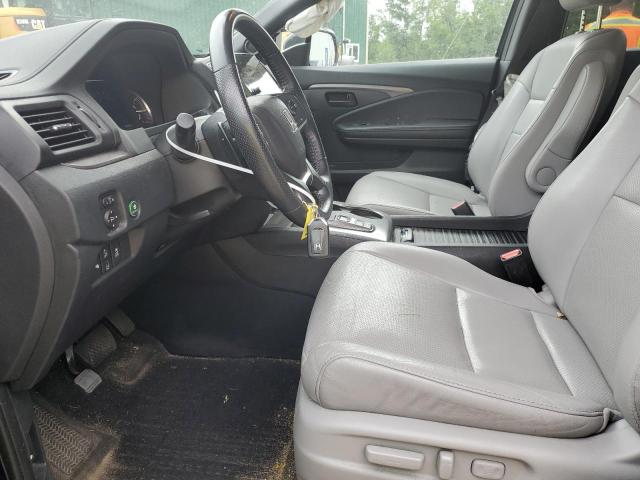 5FNYF8H50NB002114 - 2022 HONDA PASSPORT EXL BLUE photo 7