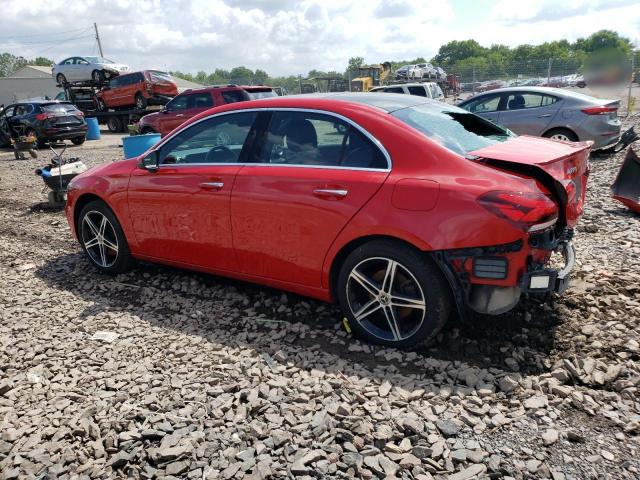 WDD3G4FB4KW020248 - 2019 MERCEDES-BENZ A 220 4MATIC RED photo 2