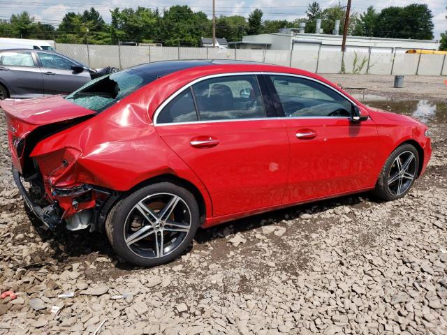 WDD3G4FB4KW020248 - 2019 MERCEDES-BENZ A 220 4MATIC RED photo 3