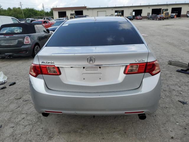 JH4CU2F61DC004375 - 2013 ACURA TSX TECH SILVER photo 6