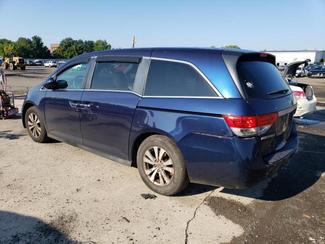 5FNRL5H47EB132958 - 2014 HONDA ODYSSEY EX BLUE photo 2