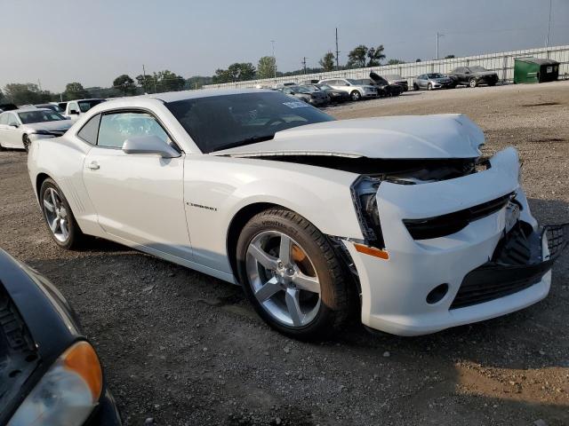 2G1FD1E30F9174312 - 2015 CHEVROLET CAMARO LT WHITE photo 4