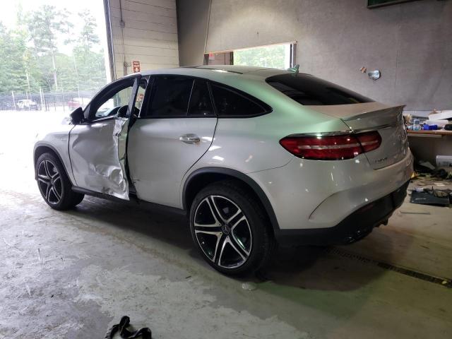 4JGED6EB9KA142458 - 2019 MERCEDES-BENZ GLE COUPE 43 AMG SILVER photo 2