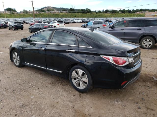 KMHEC4A40DA099968 - 2013 HYUNDAI SONATA HYBRID BLACK photo 2