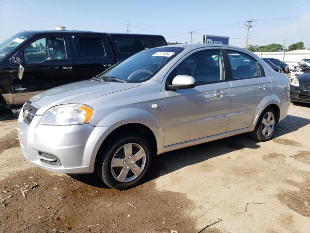 KL1TD566X7B043289 - 2007 CHEVROLET AVEO BASE SILVER photo 1