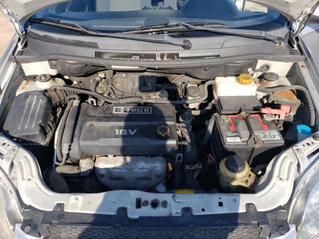 KL1TD566X7B043289 - 2007 CHEVROLET AVEO BASE SILVER photo 11