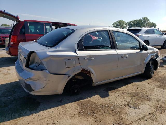 KL1TD566X7B043289 - 2007 CHEVROLET AVEO BASE SILVER photo 3