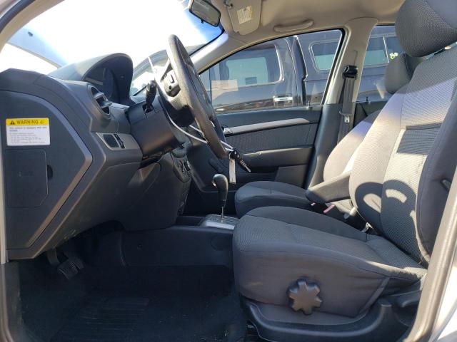 KL1TD566X7B043289 - 2007 CHEVROLET AVEO BASE SILVER photo 7