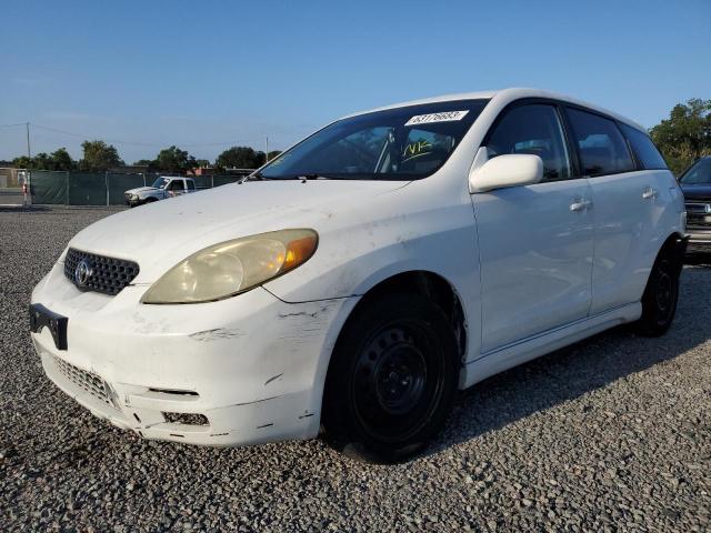 2T1KR32E83C140803 - 2003 TOYOTA COROLLA MA XR WHITE photo 1