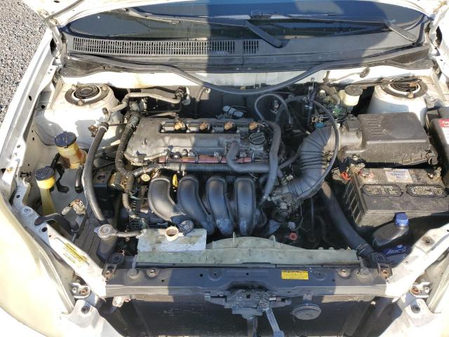 2T1KR32E83C140803 - 2003 TOYOTA COROLLA MA XR WHITE photo 11