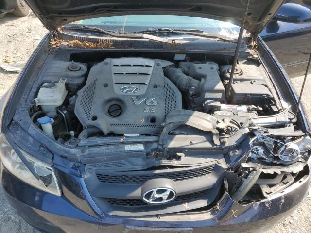 5NPEU46F86H036057 - 2006 HYUNDAI SONATA GLS BLUE photo 11