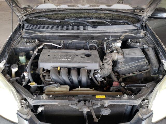 2T1KR32E16C607970 - 2006 TOYOTA COROLLA MA XR BLACK photo 11