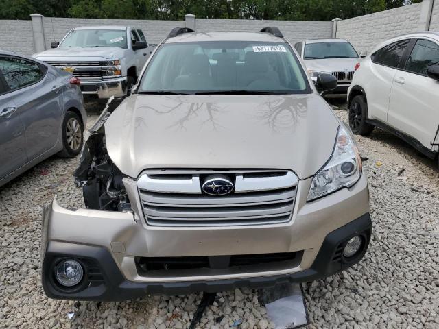 4S4BRCAC1E3292431 - 2014 SUBARU OUTBACK 2.5I SILVER photo 5