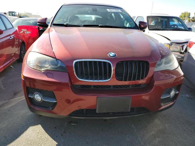 5UXFG2C53BLX08820 - 2011 BMW X6 XDRIVE35I RED photo 9