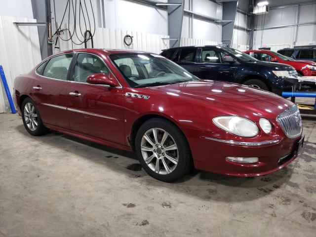 2G4WN58C781162405 - 2008 BUICK LACROSSE SUPER SERIES RED photo 4