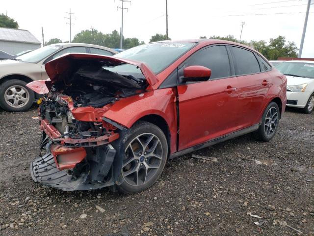 1FADP3FE4JL310837 - 2018 FORD FOCUS SE RED photo 1