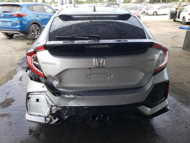 SHHFK7H42KU402707 - 2019 HONDA CIVIC SPORT SILVER photo 6