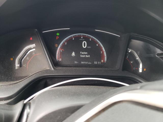 SHHFK7H42KU402707 - 2019 HONDA CIVIC SPORT SILVER photo 9