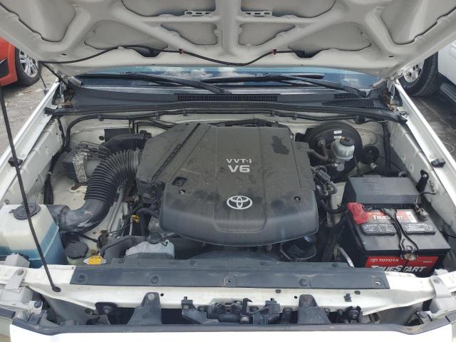5TETU62N49Z642022 - 2009 TOYOTA TACOMA PRERUNNER ACCESS CAB WHITE photo 11