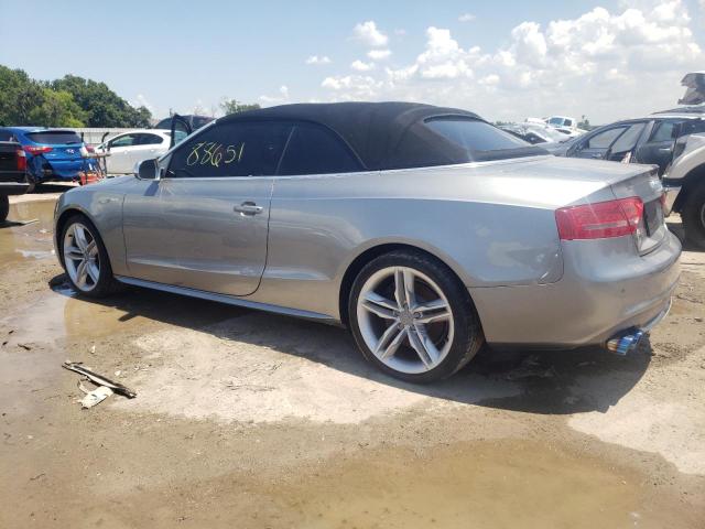 WAUVGAFH6AN017536 - 2010 AUDI S5 PRESTIGE GRAY photo 2
