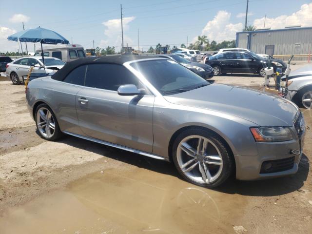 WAUVGAFH6AN017536 - 2010 AUDI S5 PRESTIGE GRAY photo 4