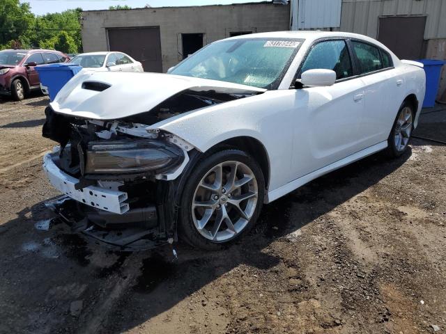 2C3CDXHG3NH166046 - 2022 DODGE CHARGER GT WHITE photo 1