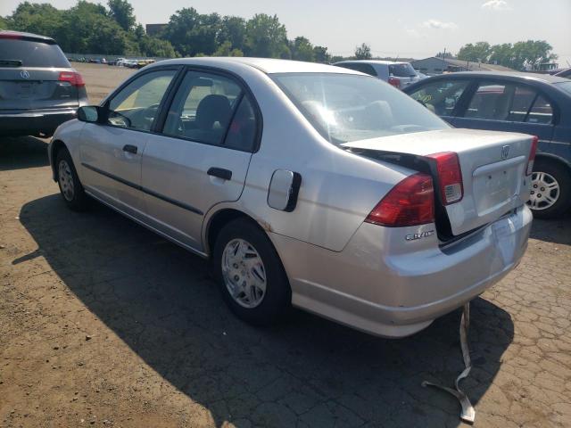 2HGES16364H555447 - 2004 HONDA CIVIC DX VP 银色 照片 2