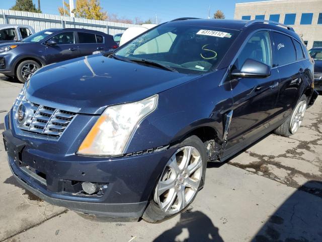 3GYFNGE35ES632803 - 2014 CADILLAC SRX PREMIUM COLLECTION BLUE photo 2