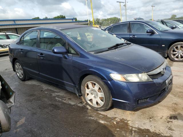 2HGFA1F58AH582864 - 2010 HONDA CIVIC LX BLUE photo 4