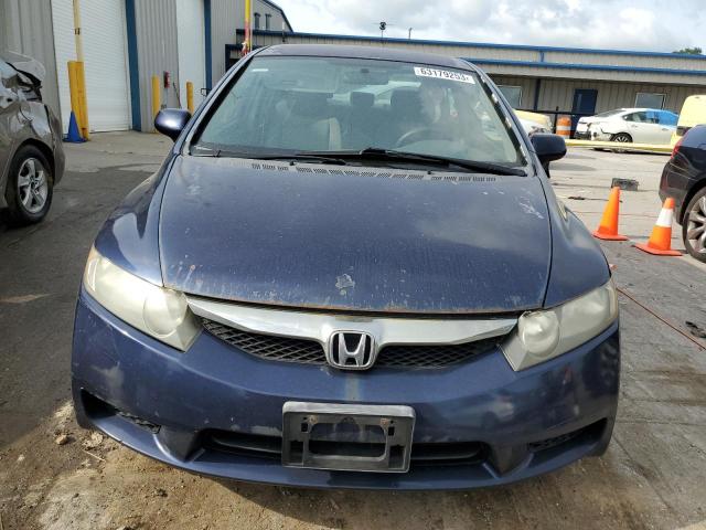 2HGFA1F58AH582864 - 2010 HONDA CIVIC LX BLUE photo 5