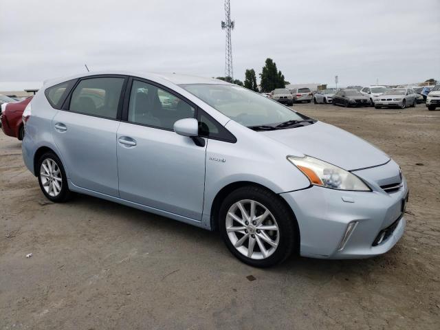 JTDZN3EU4C3144384 - 2012 TOYOTA PRIUS V SILVER photo 4