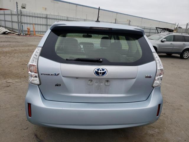 JTDZN3EU4C3144384 - 2012 TOYOTA PRIUS V SILVER photo 6