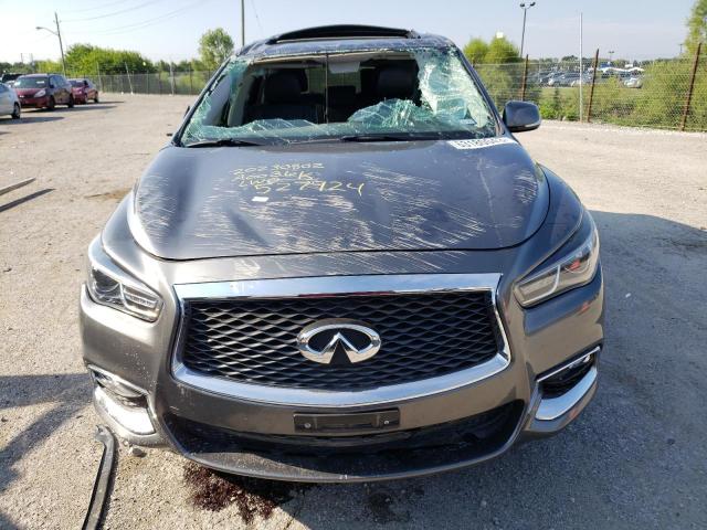 5N1DL0MM5KC527924 - 2019 INFINITI QX60 LUXE GRAY photo 5