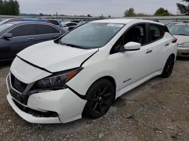 1N4AZ1CP1JC314304 - 2018 NISSAN LEAF S WHITE photo 1