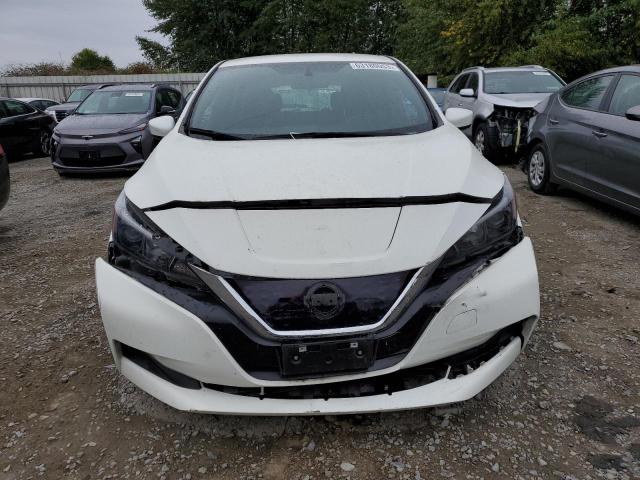 1N4AZ1CP1JC314304 - 2018 NISSAN LEAF S WHITE photo 5