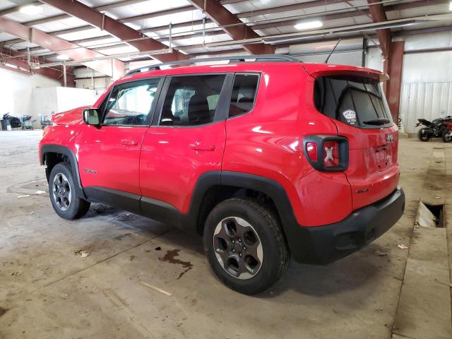 ZACCJBAT6GPE36984 - 2016 JEEP RENEGADE SPORT წითელი ფოტო 2