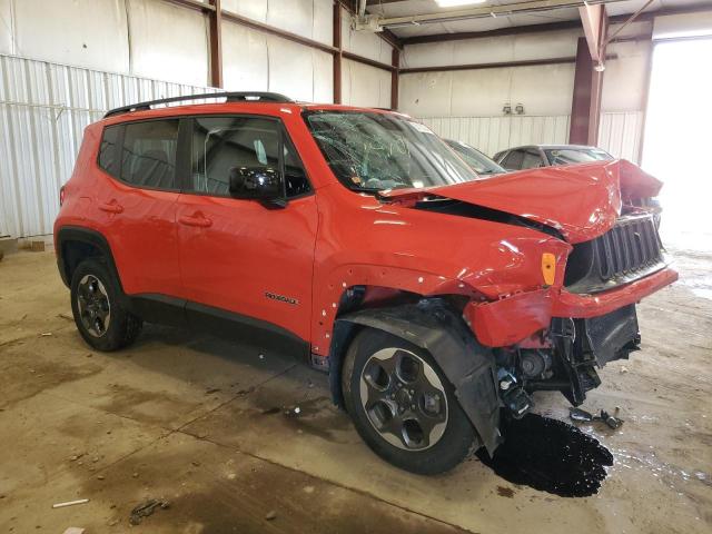 ZACCJBAT6GPE36984 - 2016 JEEP RENEGADE SPORT წითელი ფოტო 4