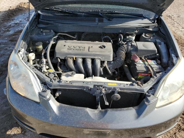 2T1KR32E07C639813 - 2007 TOYOTA COROLLA MA XR GRAY photo 12