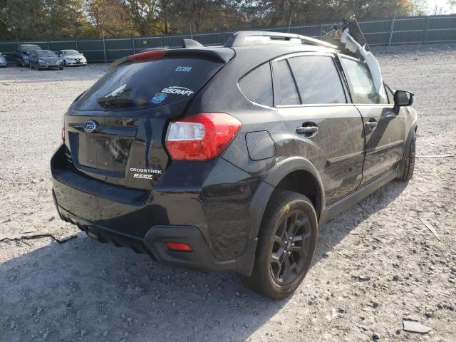 JF2GPANC6HH237626 - 2017 SUBARU CROSSTREK LIMITED BLACK photo 4