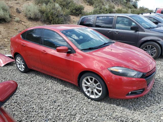 1C3CDFBH8DD640905 - 2013 DODGE DART SXT RED photo 4