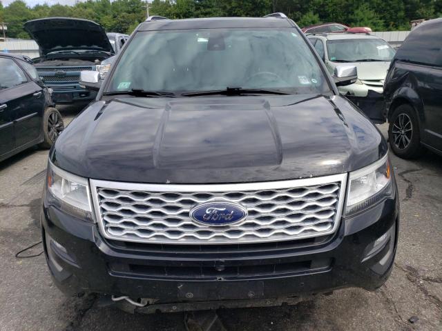 1FM5K8HT9HGE42044 - 2017 FORD EXPLORER PLATINUM BLACK photo 5