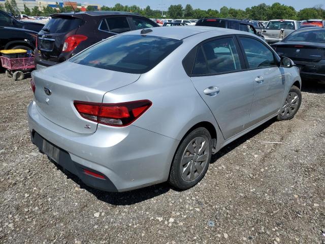 3KPA24AB9KE173886 - 2019 KIA RIO S SILVER photo 3