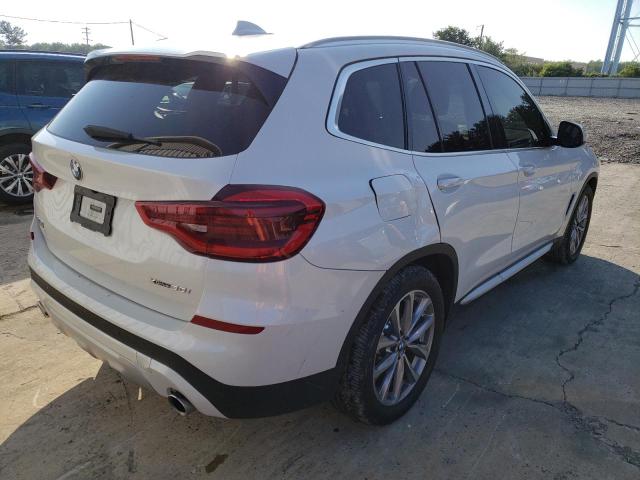 5UXTR9C58JLD89938 - 2018 BMW X3 XDRIVE30I WHITE photo 3