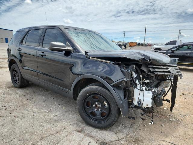 1FM5K8AR6HGA63727 - 2017 FORD EXPLORER POLICE INTERCEPTOR BLACK photo 4