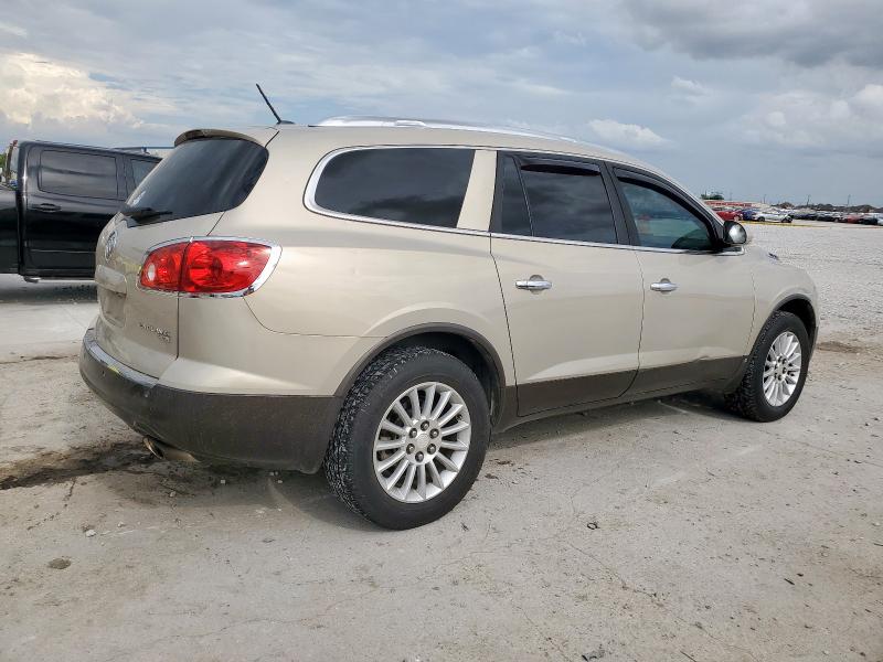 5GALRBED8AJ130387 - 2010 BUICK ENCLAVE CXL TAN photo 3