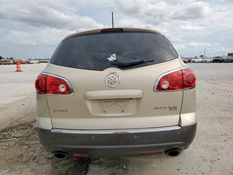 5GALRBED8AJ130387 - 2010 BUICK ENCLAVE CXL TAN photo 6